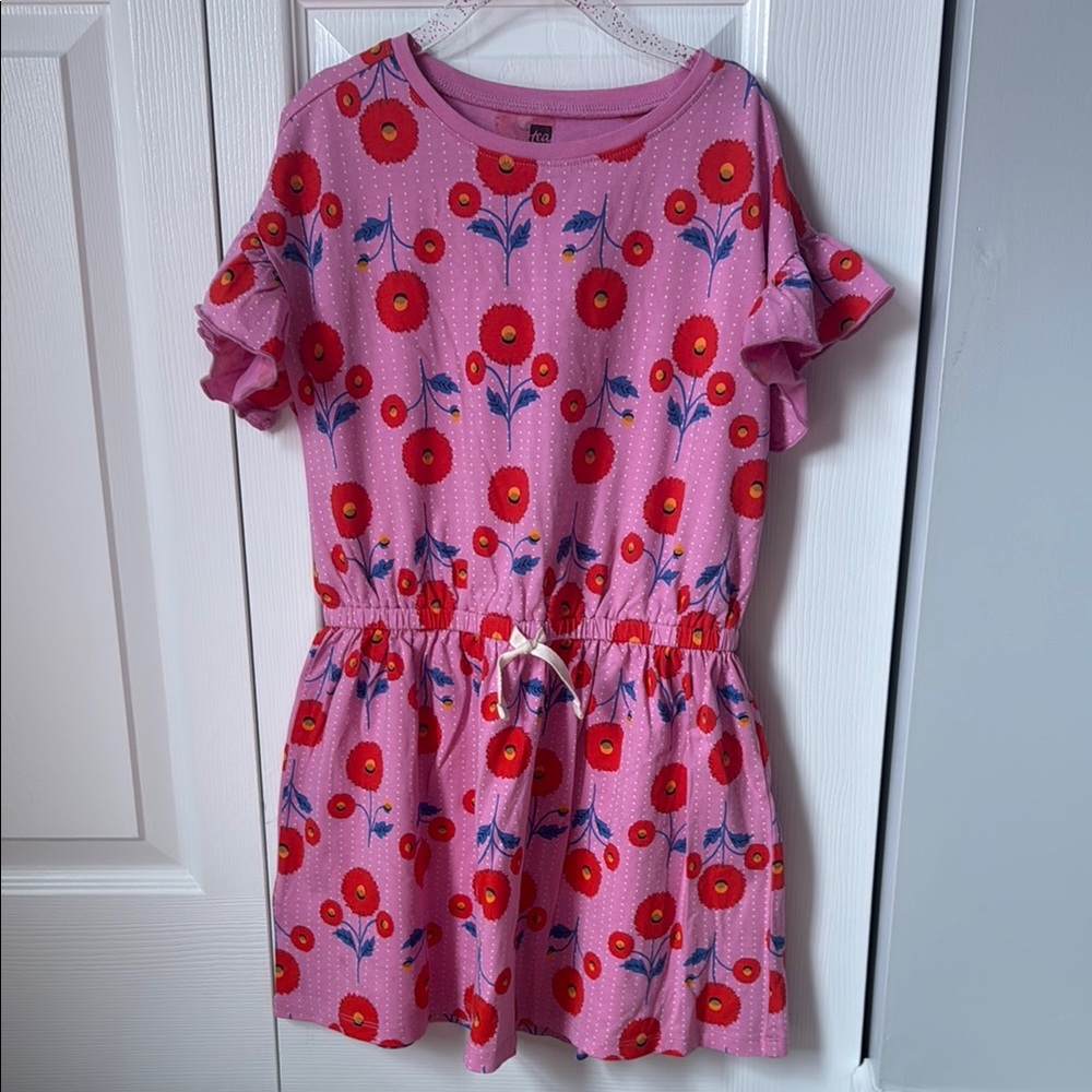 Tea Collection tie waist dress